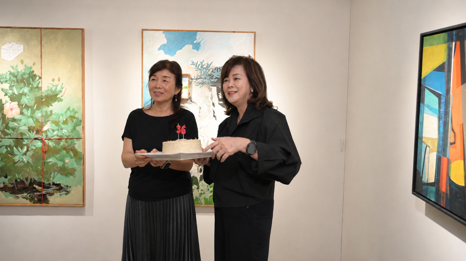 臻品藝術中心36週年展 《漫遊 色彩絮語》探索色彩與記憶 20 1 7