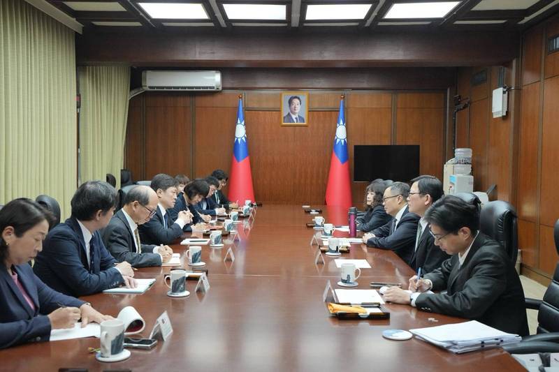 外交部政務次長陳明祺接見日本東京大學兩岸關係研究小組訪問團