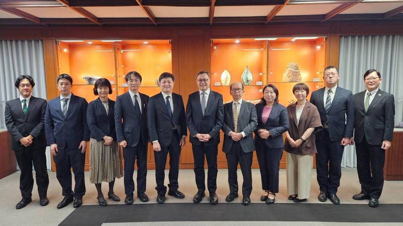 外交部政務次長陳明祺接見日本東京大學兩岸關係研究小組訪問團