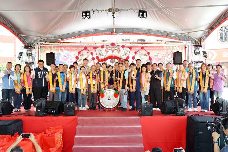 竹山大士爺文化祭熱鬧登場　許縣長開鑼祈福