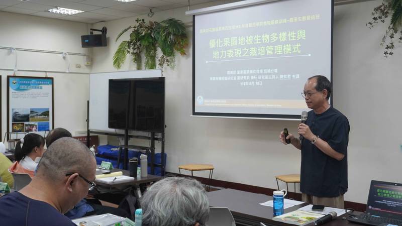 打造生機蓬勃生態農業！花改場農田生態營造班獲得好評