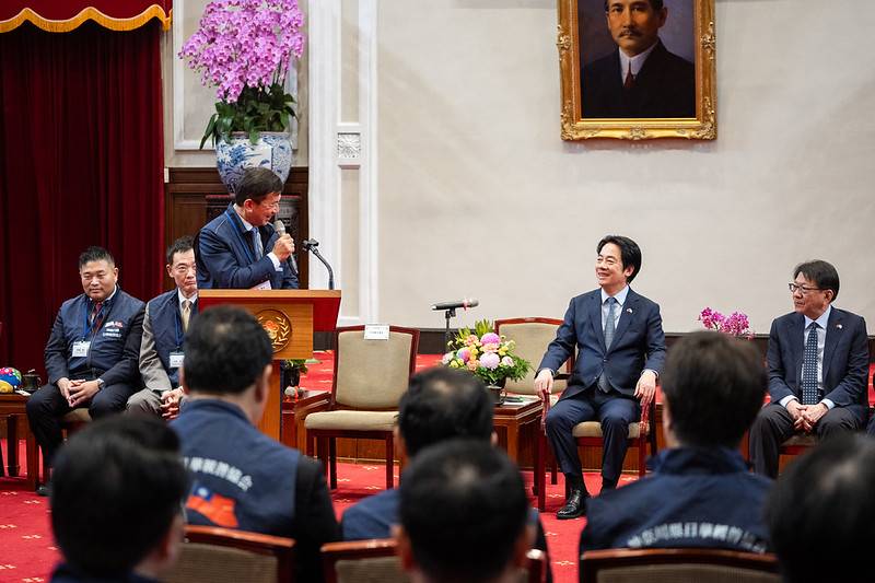 總統接見神奈川縣日華親善協會訪團 盼深化臺日產業合作 攜手打造安全韌性非紅供應鏈