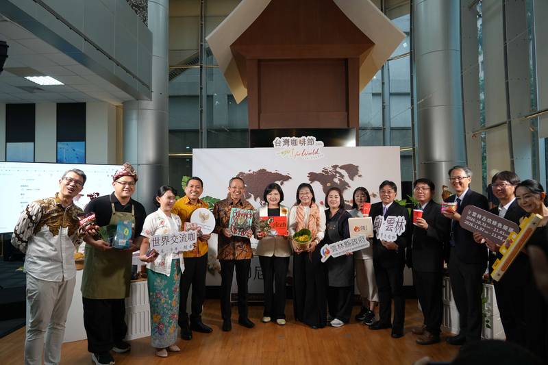 「咖了 For World」台灣咖啡節即將登場 張麗善縣長攜手印尼推國際交流