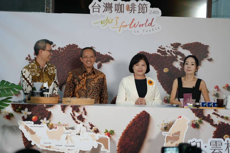 「咖了 For World」台灣咖啡節即將登場 張麗善縣長攜手印尼推國際交流
