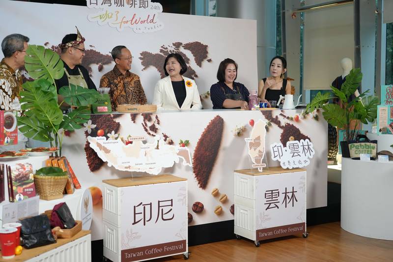「咖了 For World」台灣咖啡節即將登場 張麗善縣長攜手印尼推國際交流