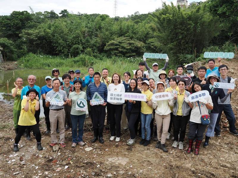 攜手護埤塘!共築生態家園,打造桃園濕地生物友善棲地