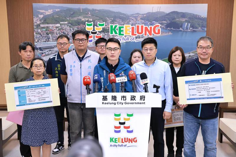 謝國樑關心強降雨災後復原 基隆市府啟動慰助金等多項救助措施 從寬、從簡、從速協助受災市民