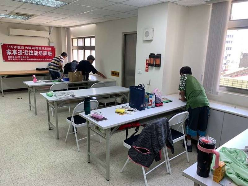 雲縣府提供身障者職業訓練 協助身障者進入職場