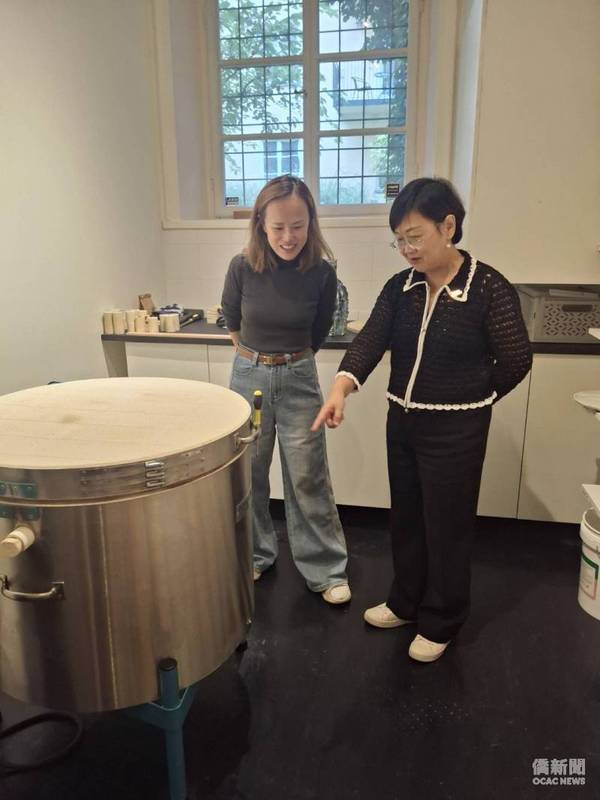 徐佳青參訪莊于萱陶藝文化工作坊 肯定促進台瑞文化交流