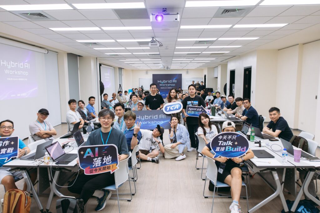 台北市電腦公會以Hybrid AI實作⼯作坊 攜⼿iOS開發者社群與Google Cloud助攻產業AI升級 48 %E5%B7%A5%E4%BD%9C%E5%9D%8A%E9%A6%96%E6%97%A5%E7%94%B1 iOS %E9%96%8B%E7%99%BC%E8%80%85%E7%A4%BE%E7%BE%A4%E5%B8%B6%E9%A0%98%E5%AD%B8%E5%93%A1%E5%AF%A6%E4%BD%9C%EF%BC%8C%E6%B7%B1%E5%8C%96 Hybrid AI %E6%8A%80%E8%A1%93%E5%8F%8A%E6%87%89%E7%94%A8%E7%B6%93%E9%A9%97%E3%80%82