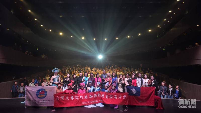 文化訪問團抵加拿大愛城　賴麗瑩與僑胞共慶國慶