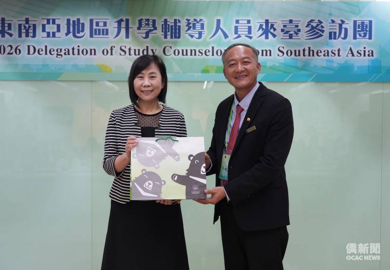 東南亞升學輔導人員拜會僑委會 榮幼娥籲推廣僑生來臺升學