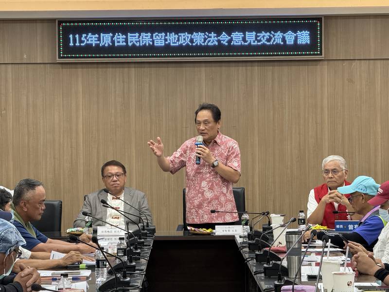原民會主委曾智勇Ljaucu.Zingrur返鄉 談原保地治理地方經驗應成為中央政策形成的基礎