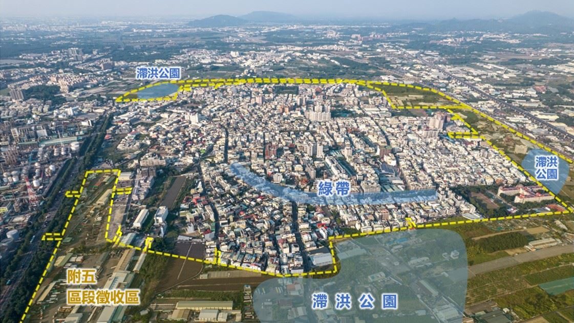 高雄大社市區環境防洪韌性再升級 96公頃區段徵收都計變更 獲內政部審議通過