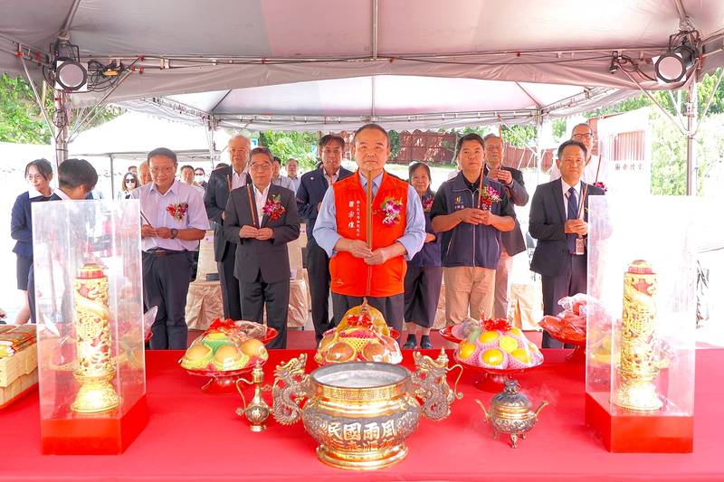 "故宮至善路入口無障礙通道新建工程開工<br
