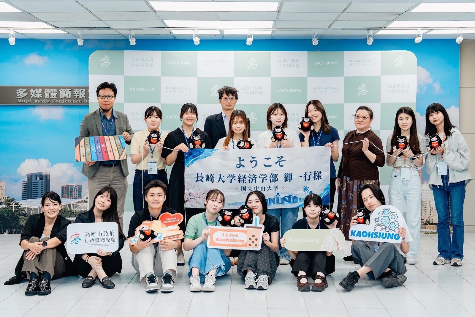 熊本學生向高雄致謝!長崎大學訪高盛讚跨國支援展現超高行政效率