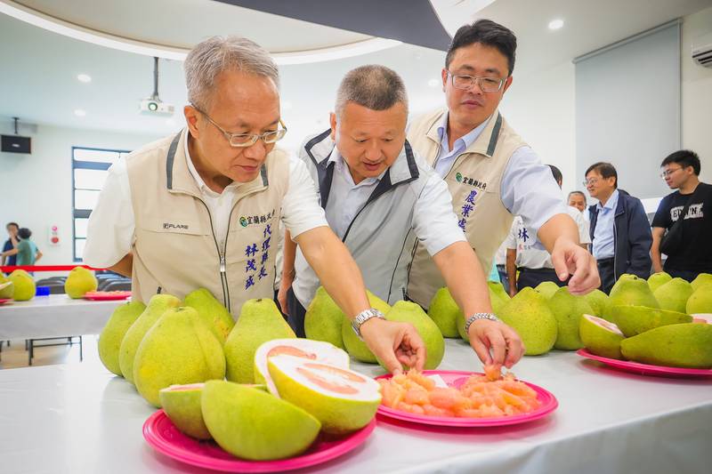 冬山紅文旦正當時 再登五星餐桌 評鑑好果揭曉 5道限定料理9月16日起開吃