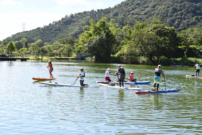 員山大湖風景特定區9/26開園,「水印大湖」邀您漫遊湖光山色