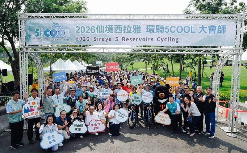 環騎5COOL大會師熱力全開! 400位騎5庫享5雞 明日波力見面會 滑步車賽趣登場
