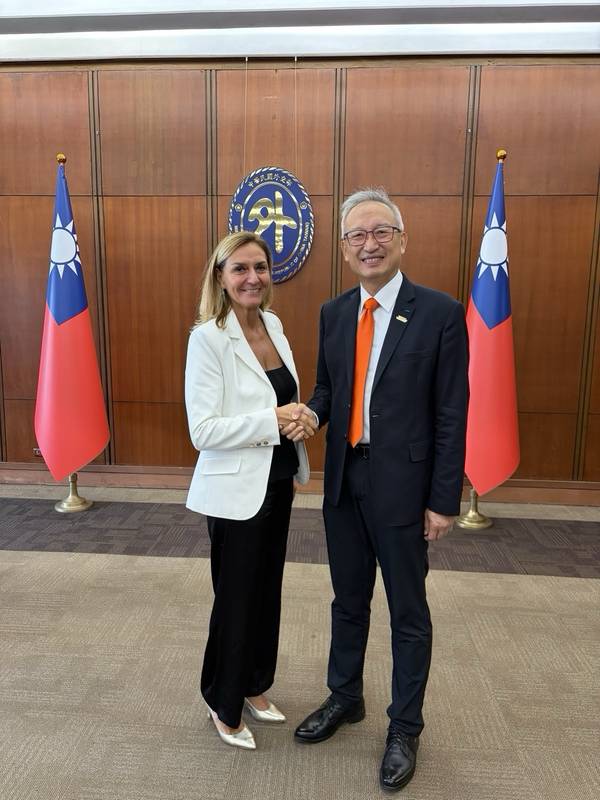 外交部政務次長吳志中午宴歡迎比利時聯邦眾議院議員團訪台