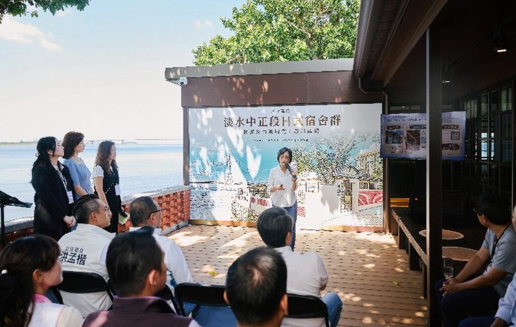 淡水中正段日式宿舍群修復啟用 侯友宜:讓百年歷史建築走進市民生活 25 3 1 1