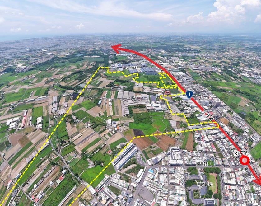 高市都委會通過路竹四通第二階段 延續北高雄產業生活布局 營造66.19公頃捷運RK7生活圈