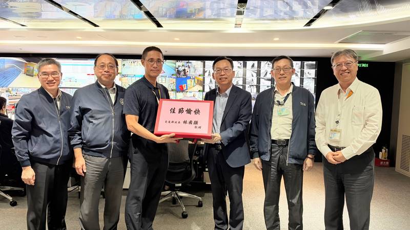 林國顯視察連假疏運，籲旅客留意天候、妥善規劃行程