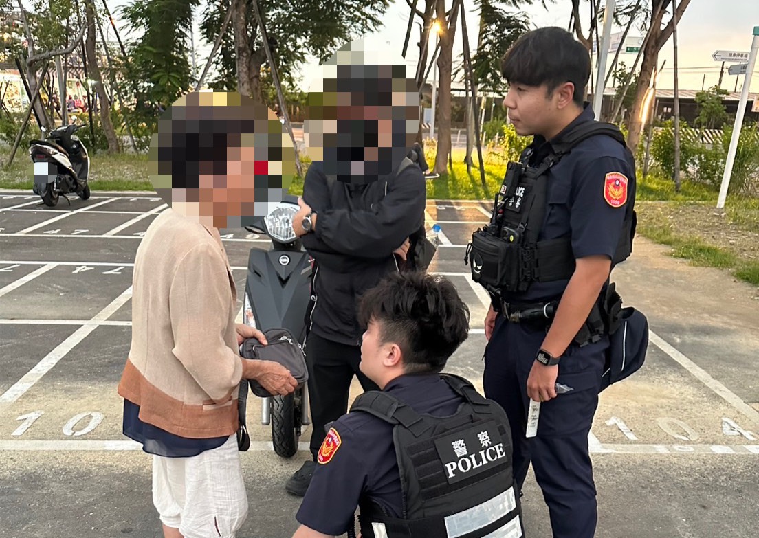 8旬婦逛西市場迷路 屏東警比對系統確認身分護送返家