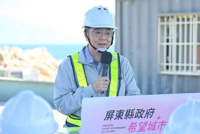 視察屏東海水供水系統工程進度 卓揆:打造全國最大海水供應站 促進養殖高質化發展