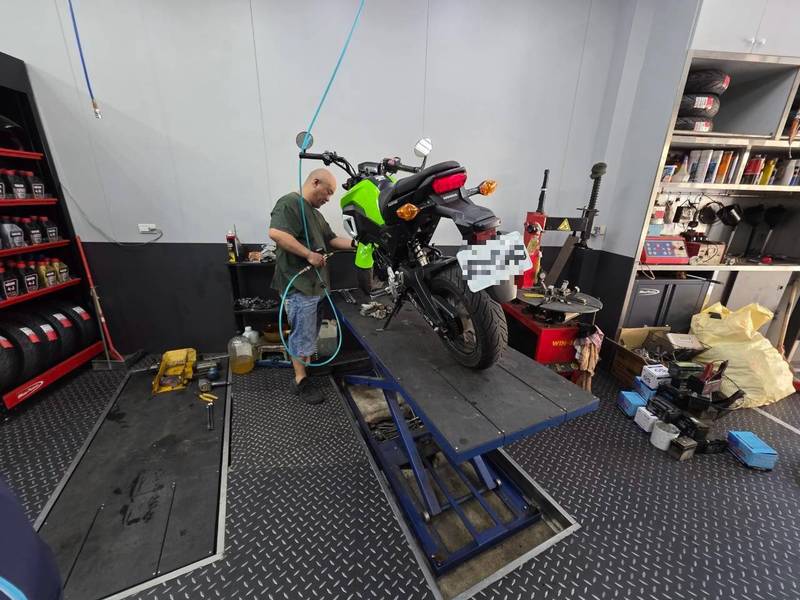 新竹區監理所攜手轄區機車行首推免費健檢