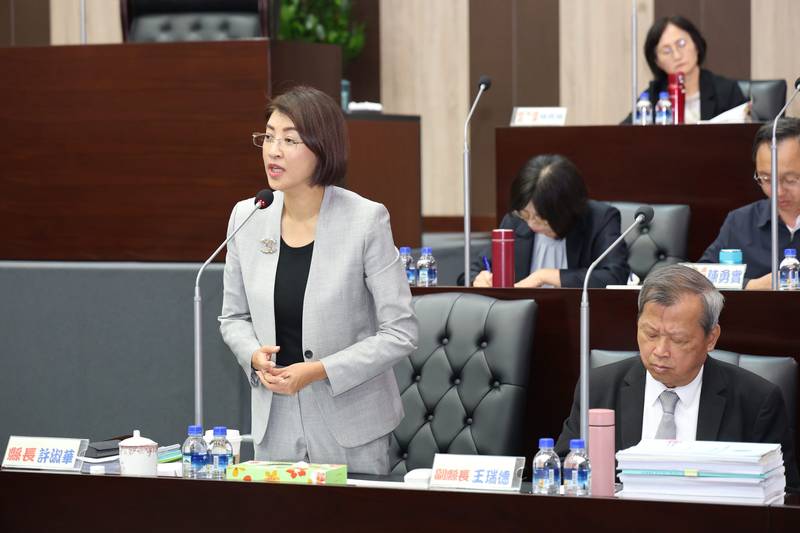 投市投86線延伸彰化爭取拓寬 許縣長:協力兩縣推動