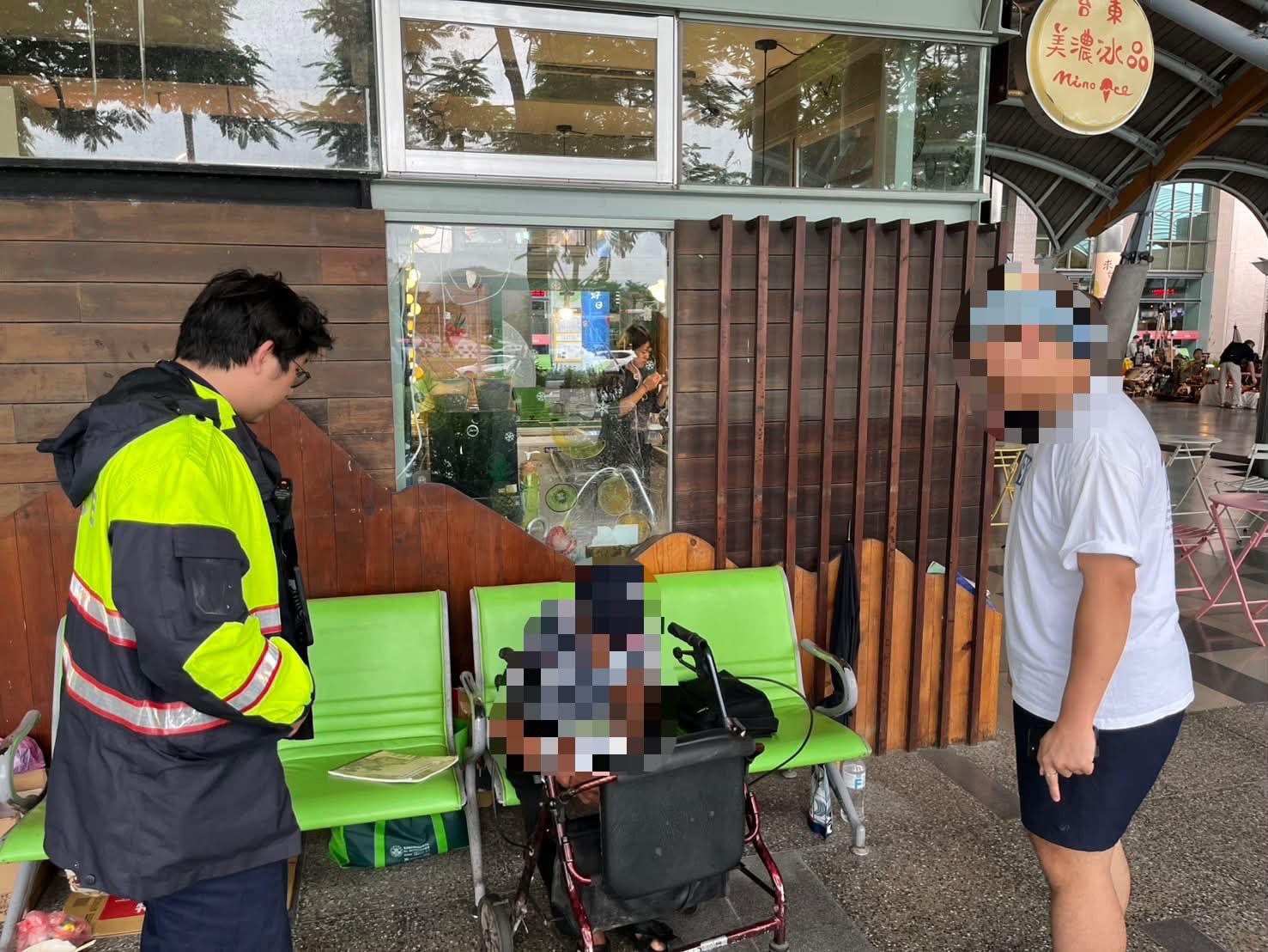 員警於臺東火車站找到走失長者