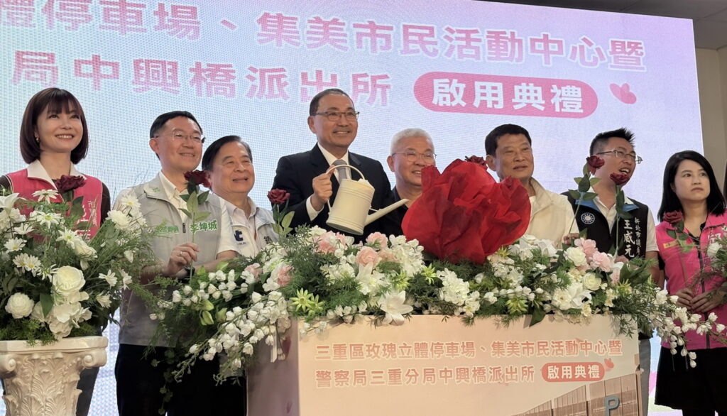 三重再添多功能公共建設 玫瑰立體停車場啟用 停車、治安、生活一次滿足 48 S 48889868