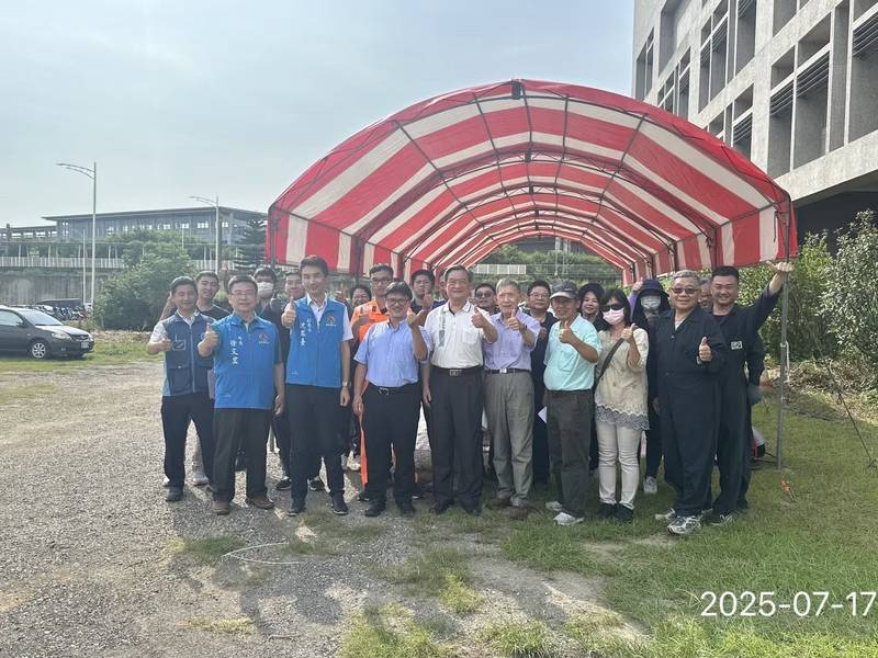 肯定竹南水環境巡守隊獲獎感謝投入水環境守護力量
