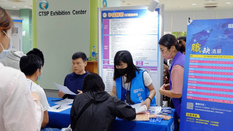 中市10月徵才30場接力登場 200家次企業釋逾7,000職缺