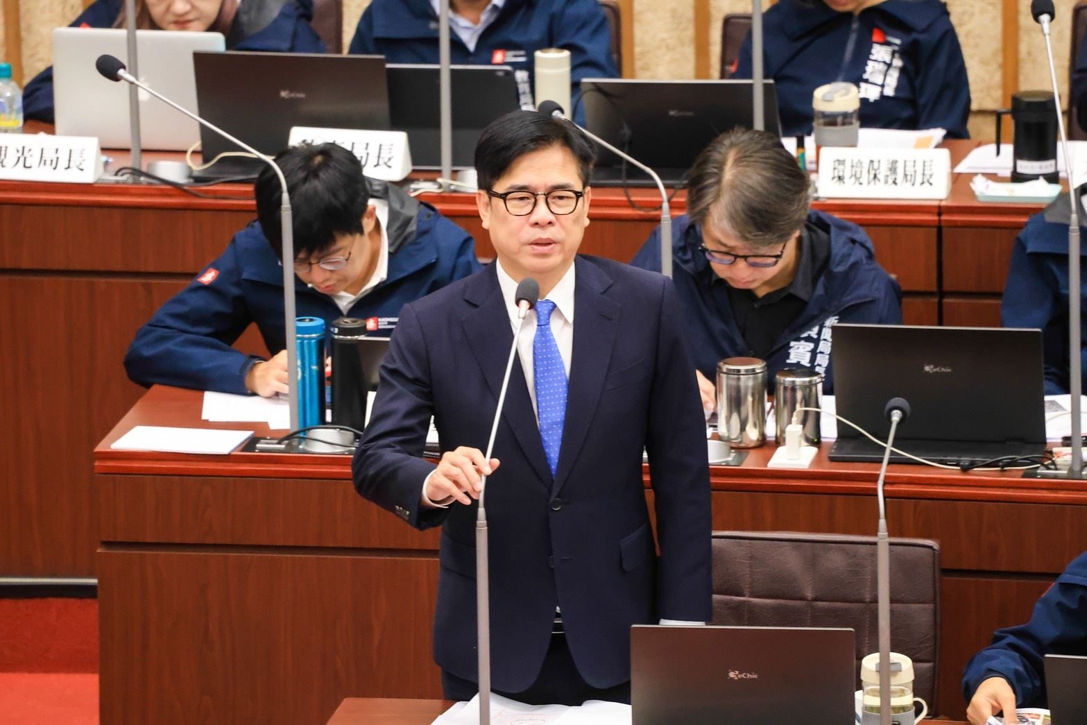 高雄要跟自己賽跑 陳其邁：保持信心不設限 在世界浪潮中搶得先機