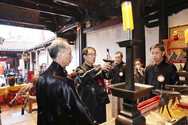 臺灣祀典武廟舉行秋祭大典 黃偉哲循古禮主祭