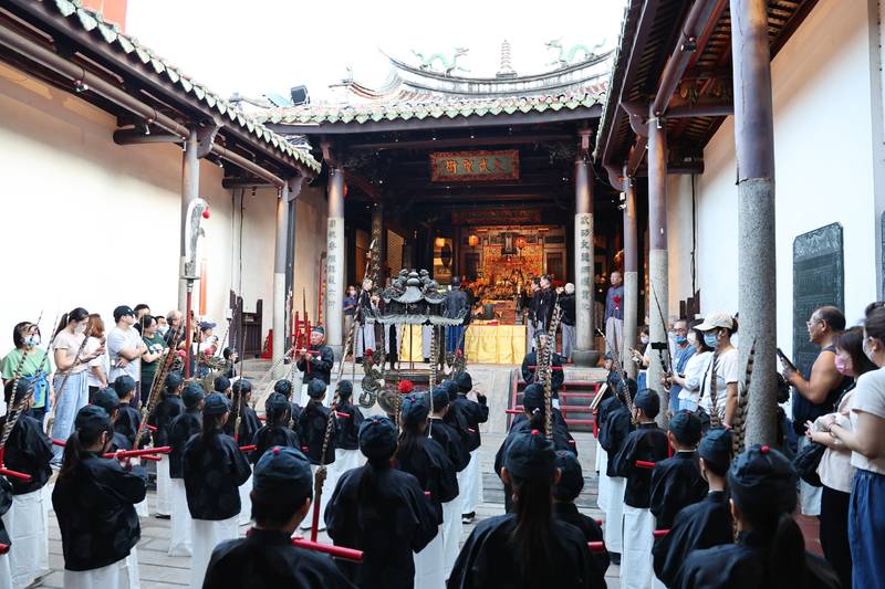 臺灣祀典武廟舉行秋祭大典 黃偉哲循古禮主祭