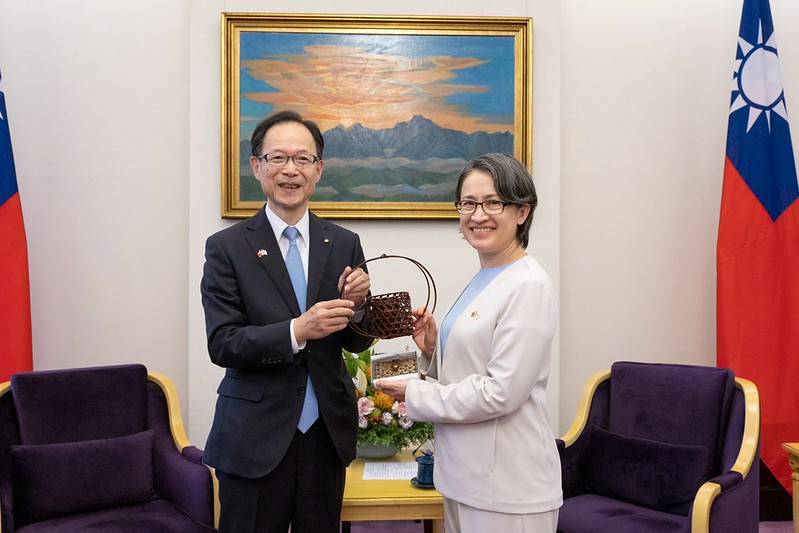副總統:深化臺灣與大分縣友好交流 攜手拓展經貿產業合作與人民往來