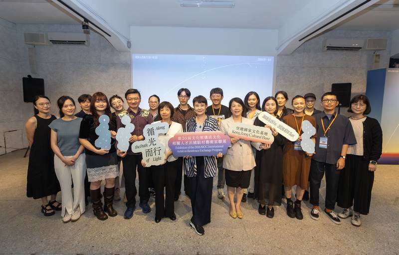循光而行探索駐地創作 「第26屆文化部選送文化相關人才出國駐村藝術家聯展」精彩登場