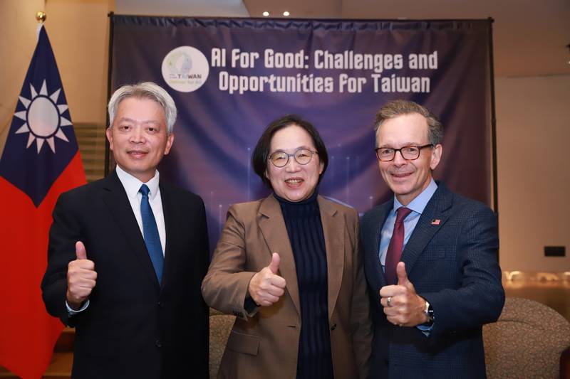 數發部侯宜秀次長於聯大周邊會議專題演講 籲理念相近夥伴共塑「AI 向善」未來