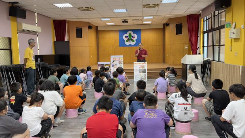 小小防火特派員上線！福基國小一起學防災