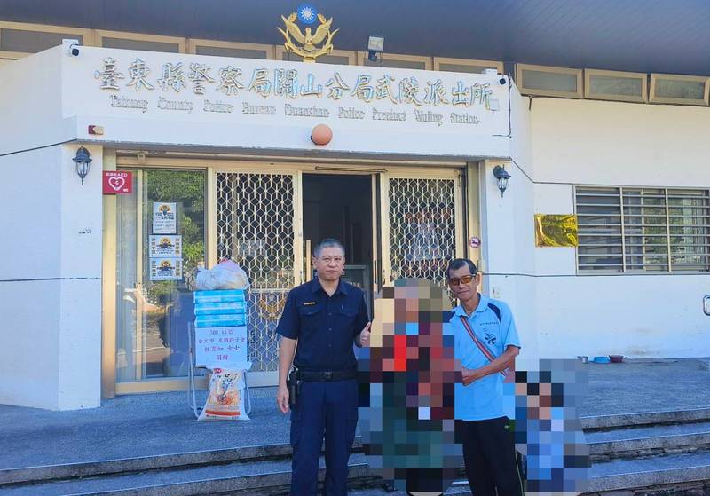 「布農族溫警」退休不忘鄉親 胡傳明爭取愛心物資送暖武陵村