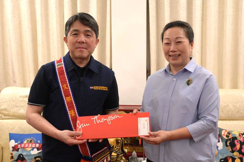 泰國貿易經濟辦事處拜會花蓮縣政府 深化台泰經貿、觀光與文化交流