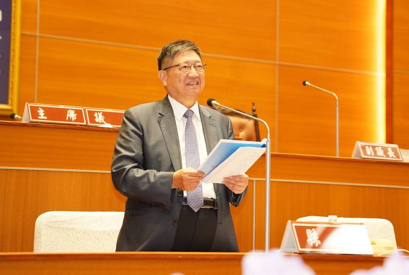 楊文科八年任期最後一次施政報告　五支箭、十大交通建設奠定竹縣發展基礎