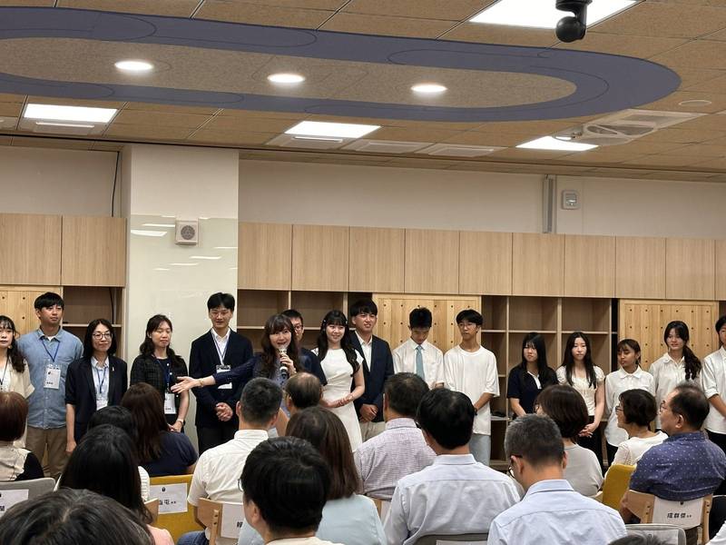 竹北實中10月2日開箱　學生帶路說學習、家長共聚學校日