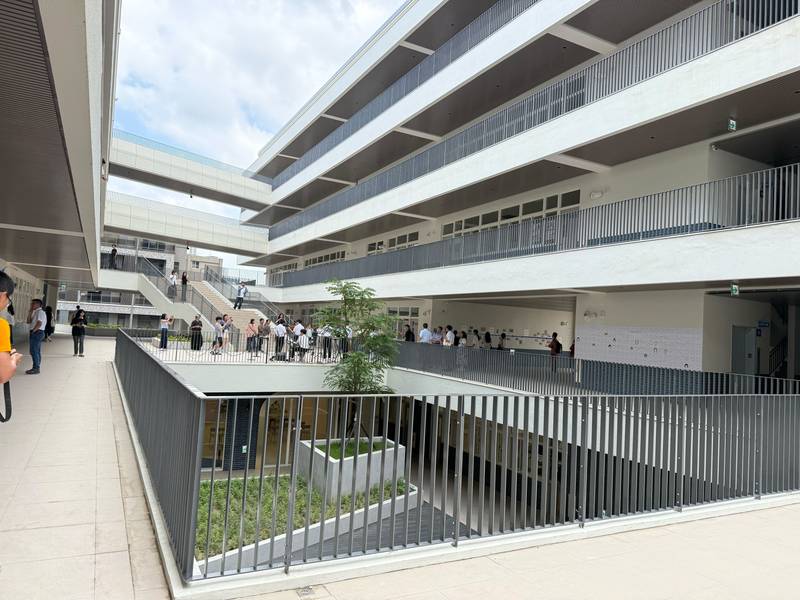 竹北實中10月2日開箱　學生帶路說學習、家長共聚學校日