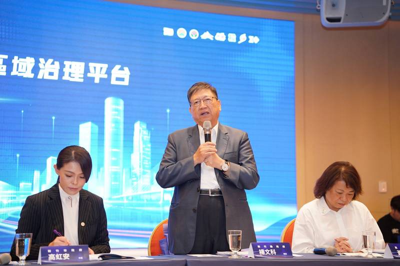 中臺首長會議竹市登場 楊文科盼串聯八縣市農特產品牌走向全世界