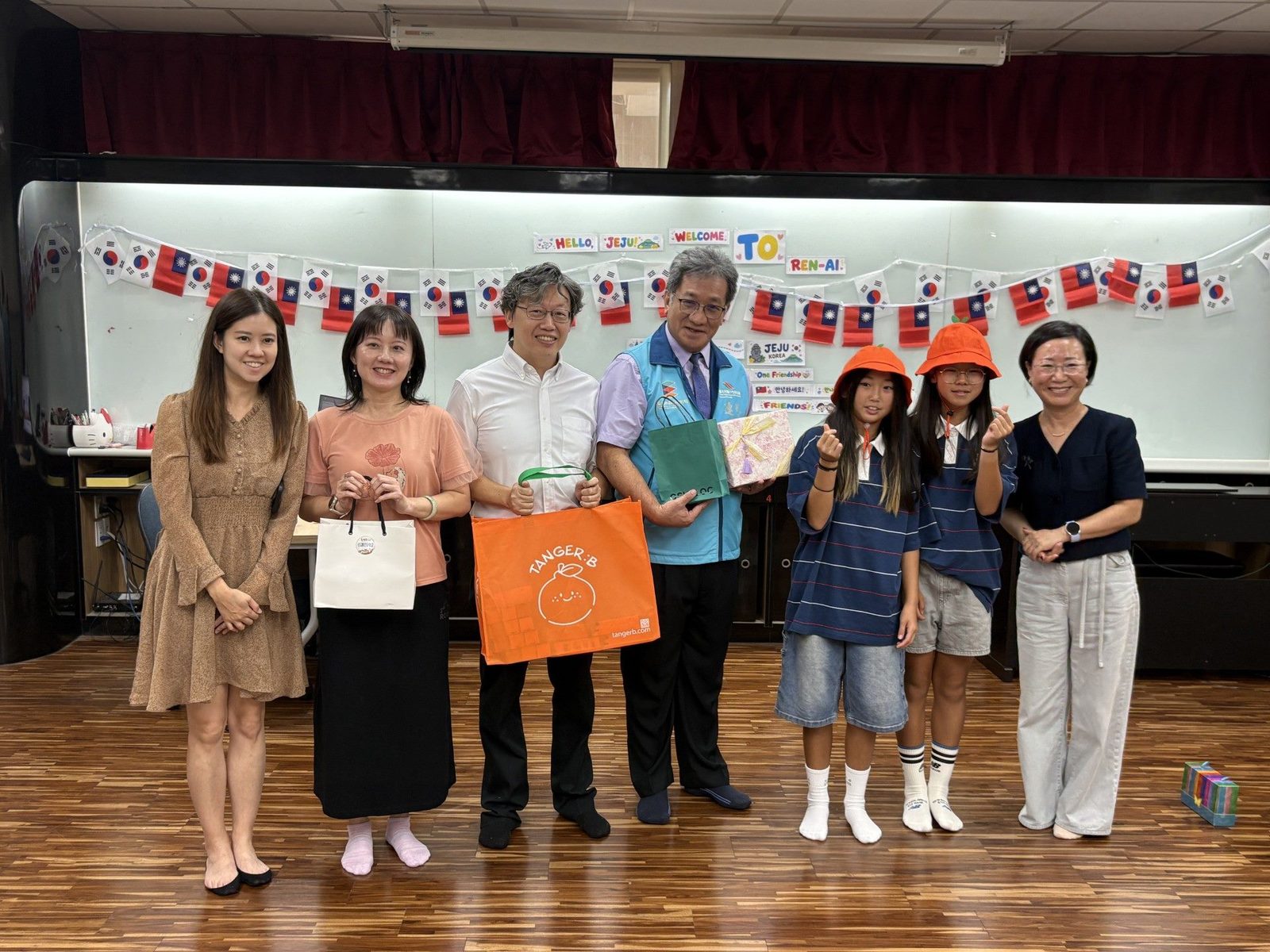 仁愛國小-跨越國界 共學共好—韓國新禮小學國際交流參訪活動