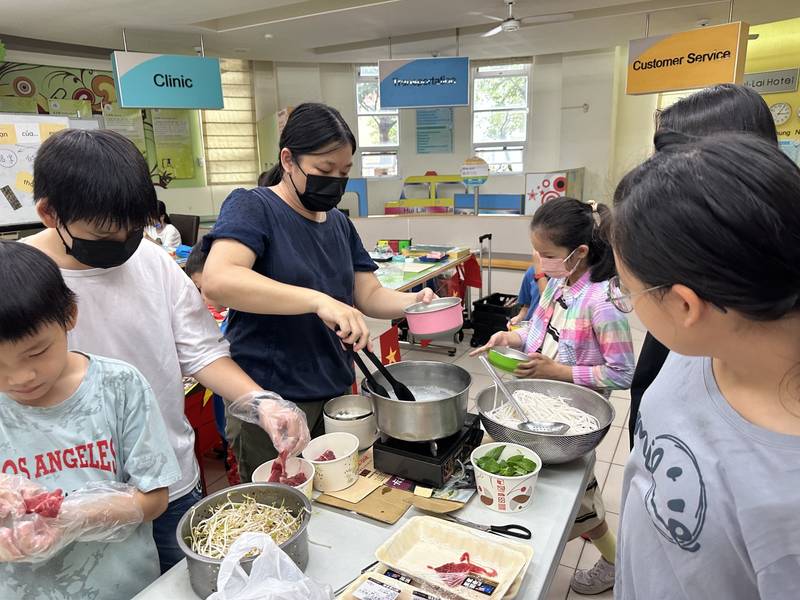 新住民語文樂學營隊陪伴孩子認識多元文化